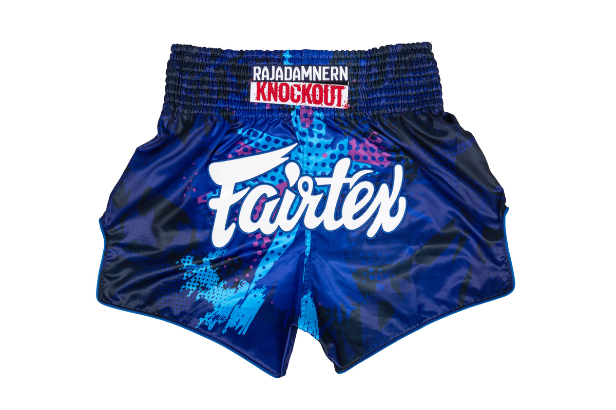 Fairtex X RKO Muaythai Short RKO02 Blue