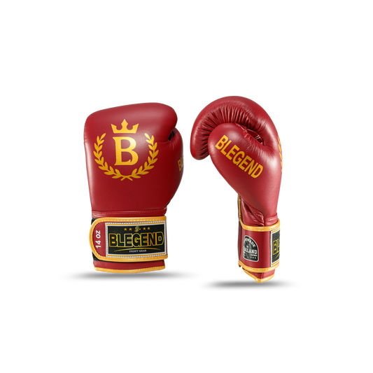 Blegend Boxing Gloves BGR Maroon