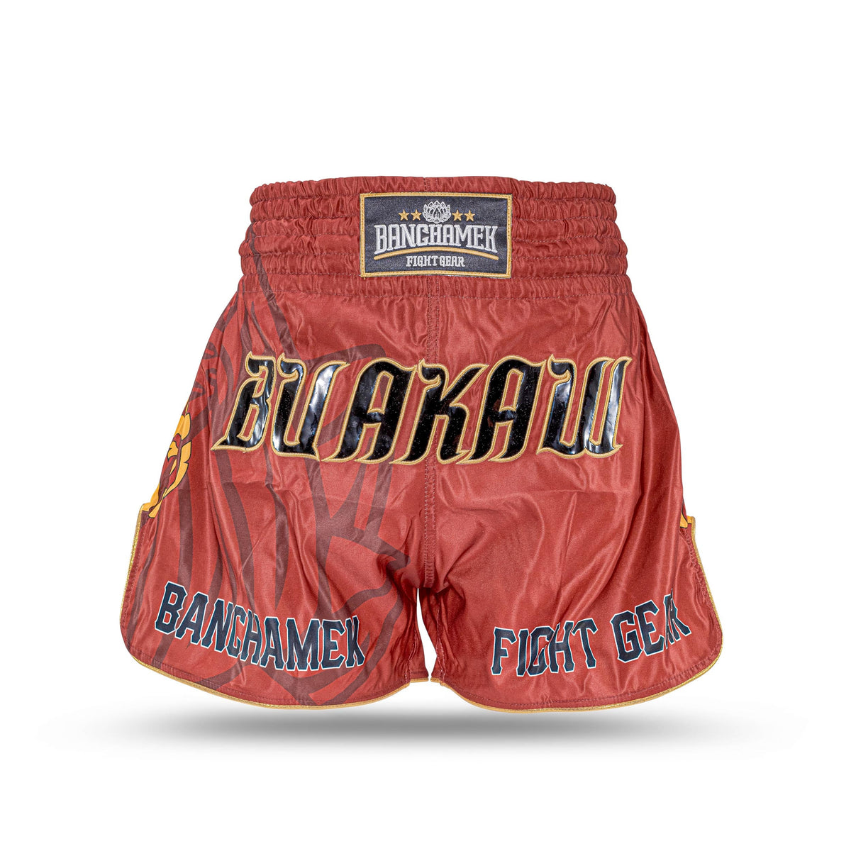 Buakaw Shorts BSH1 Red Gold
