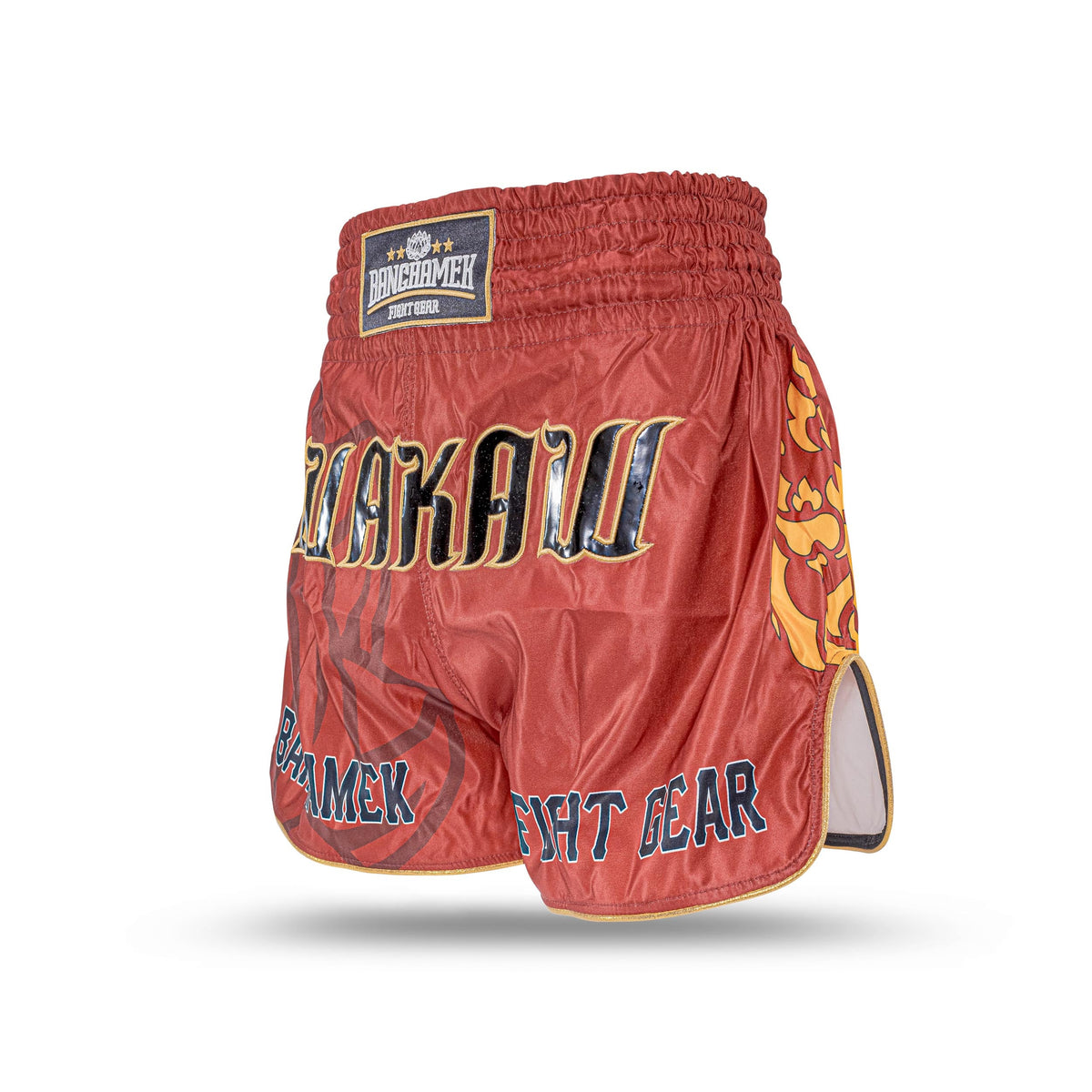 Buakaw Shorts BSH1 Red Gold