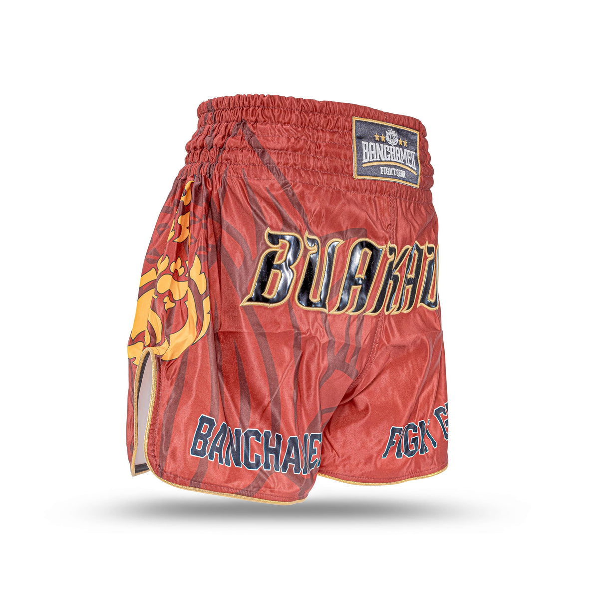 Buakaw Shorts BSH1 Red Gold