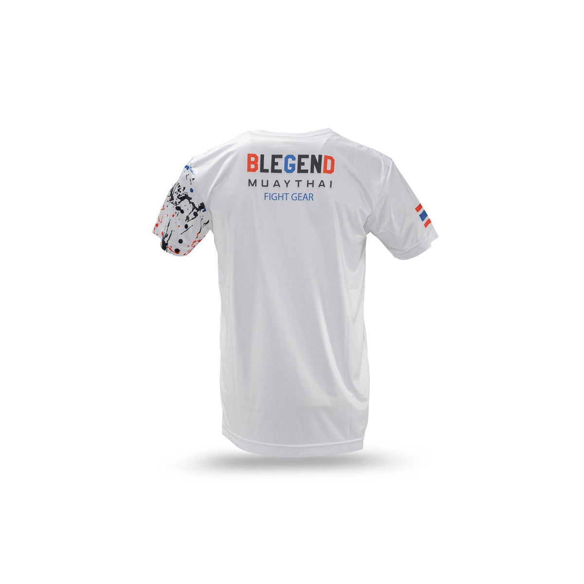 Blegend Thai Pride White Dry-Fit Muay Thai T-Shirt