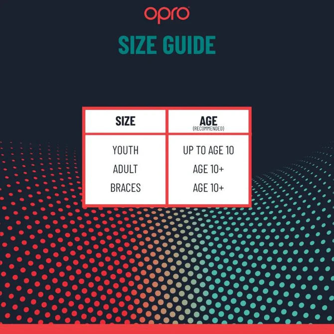 Opro Mouth Guard RED EYES GEN 5 Instant Custom Fit ADULT