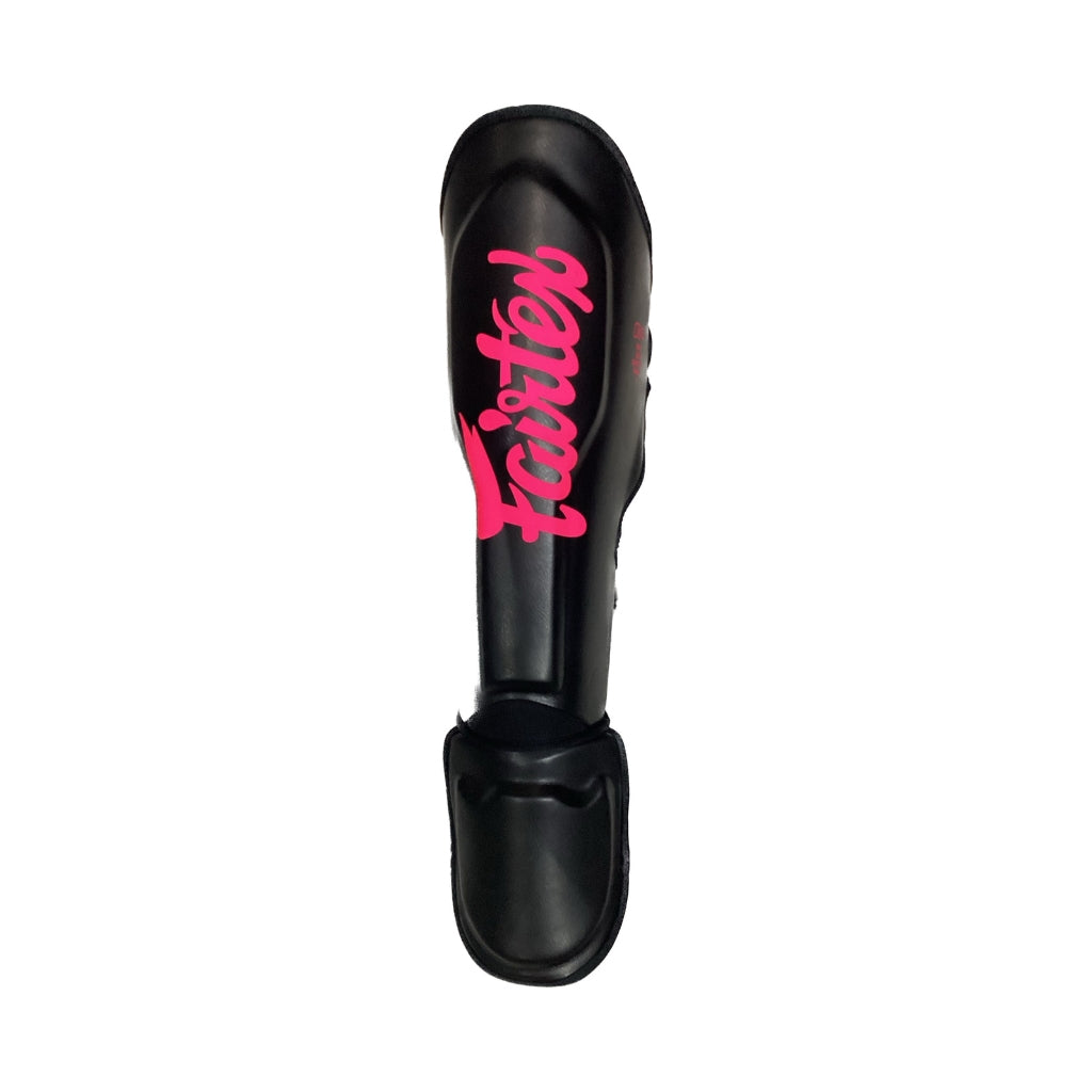 Booster X Fairtex Muay Thai Shin Guards SPB1 Black Pink