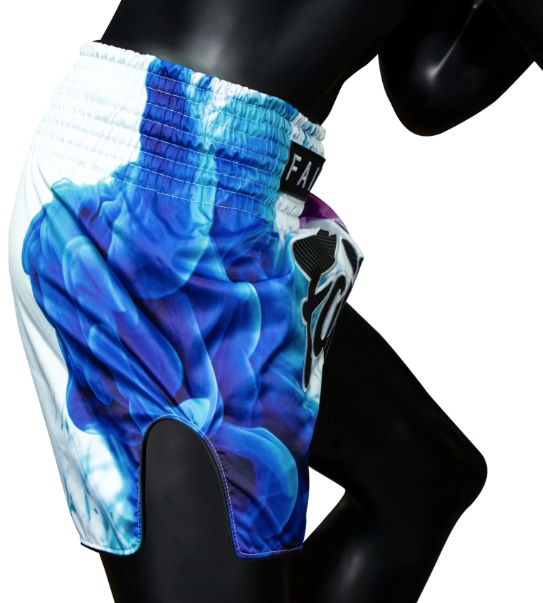 Fairtex Muay Thai Shorts - BS1950 Tech House White