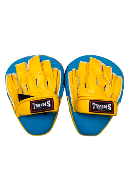Twins Special Focus Mitts PML10 Light Blue Yellow