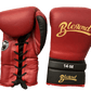Blegend Boxing Gloves BGLLP Lace Up Red Black Matte