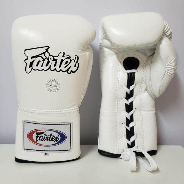 Fairtex Boxing Gloves PRO FIGHT BGL6 White