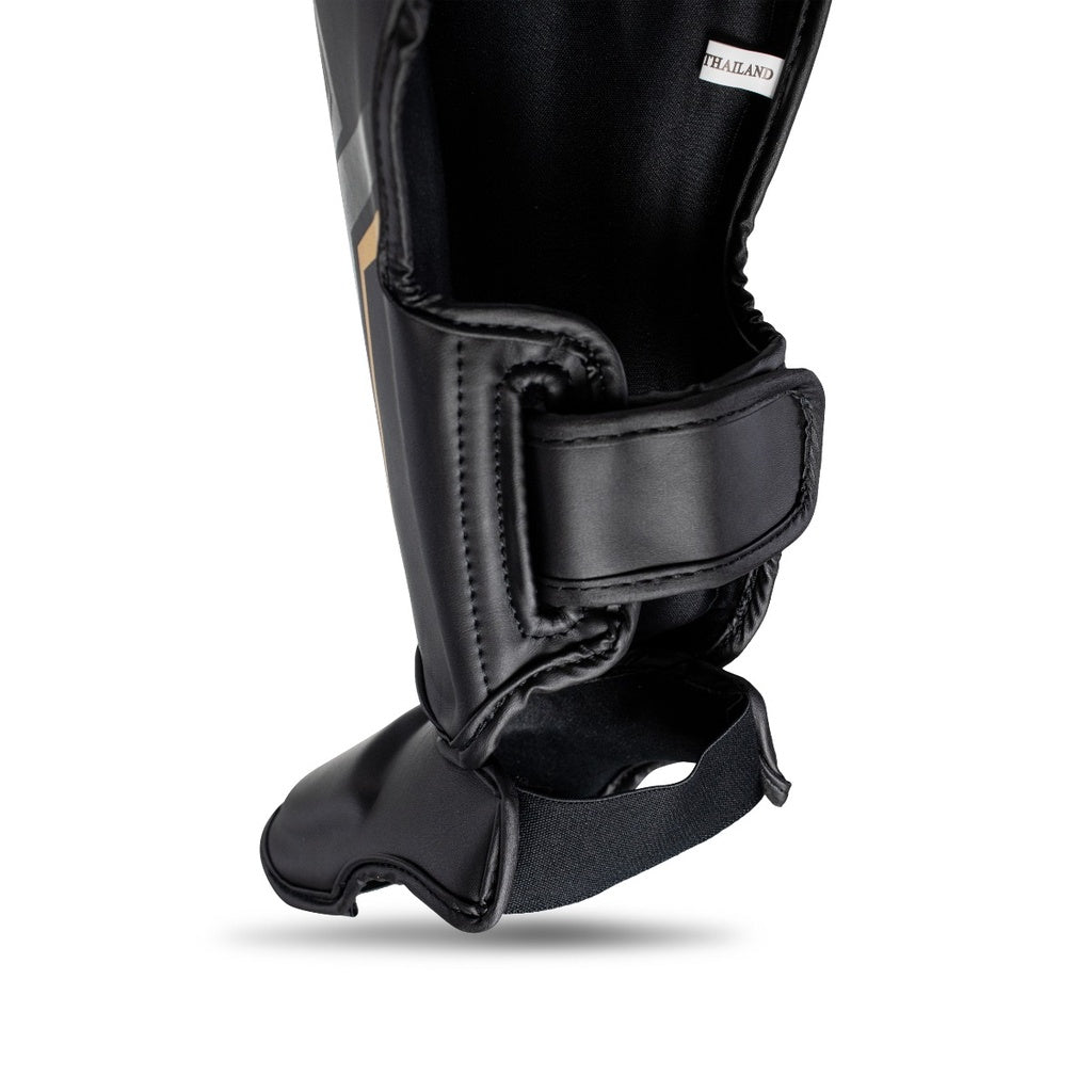 King Pro Boxing Shin Guards Thor Black