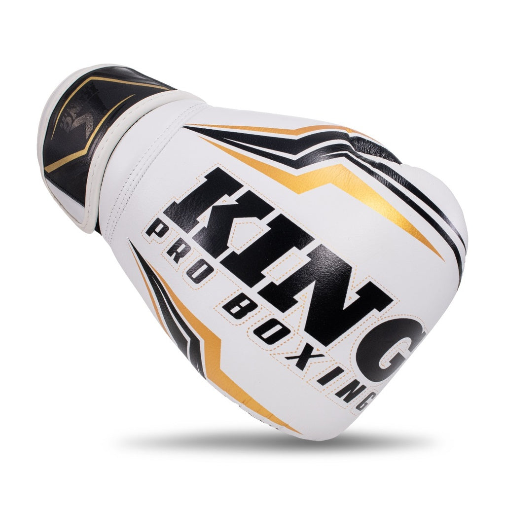 King Pro Boxing Gloves Thor White