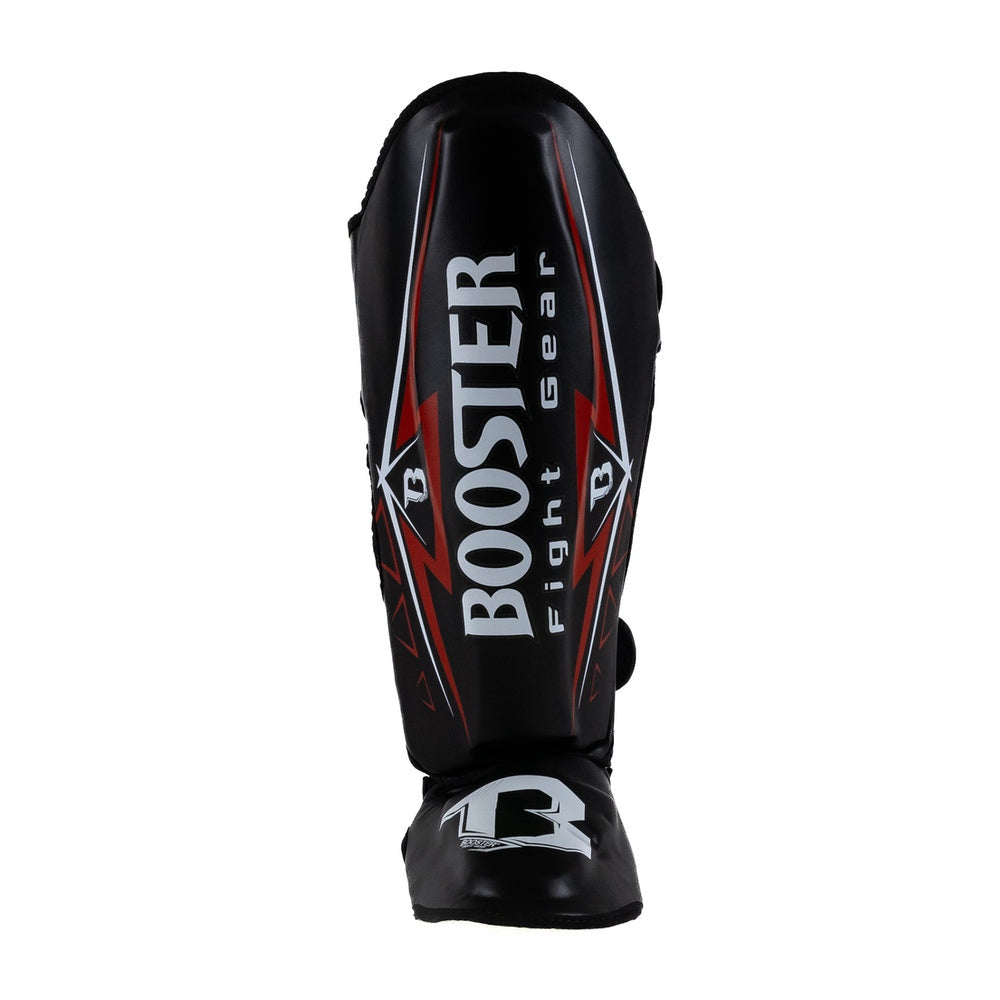 Booster Shin Guards WAR Series BK/RD