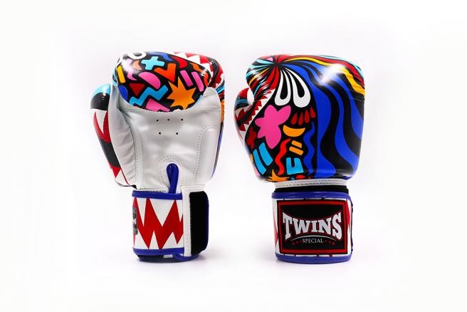Twins Special Fancy Boxing Gloves FBGVL3-62 "Abstract"