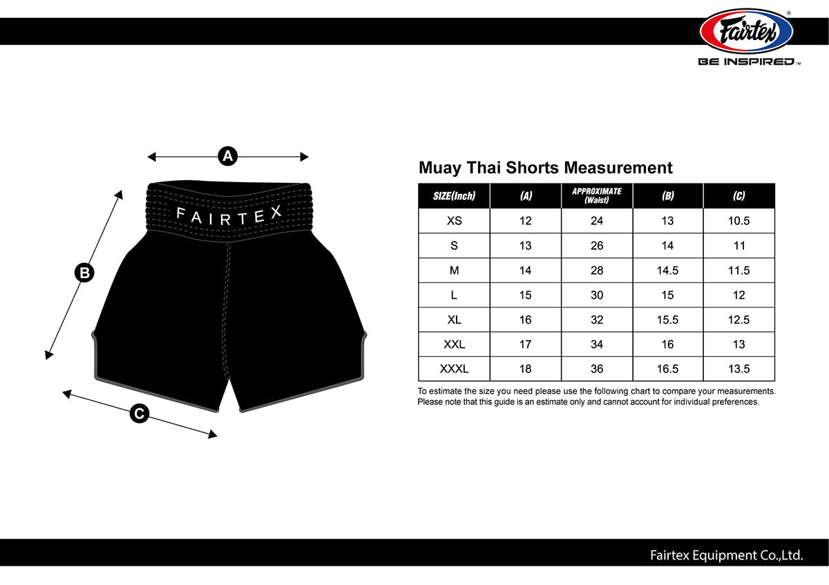 Fairtex Muay Thai Shorts BS1923 Racer White