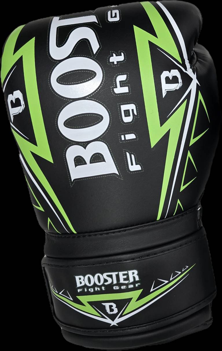 Booster Boxing Gloves WAR SERIES Black Green