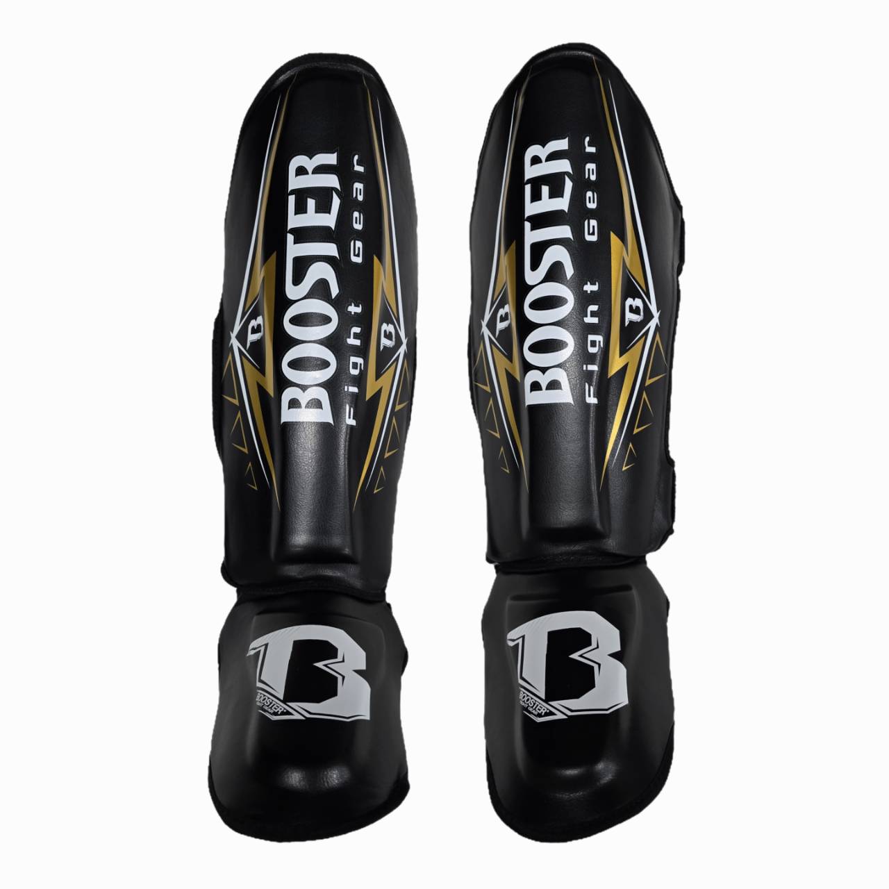 Booster Shin Guards WAR SERIES Black Yellow