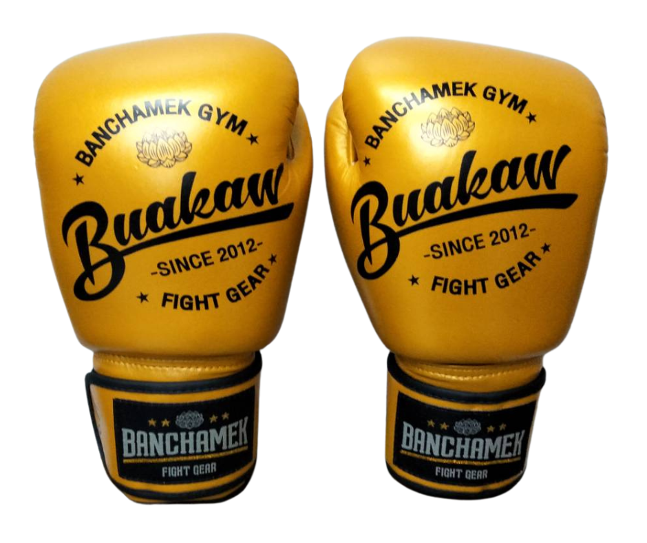 Buakaw Boxing Gloves BGL-W1 Gold