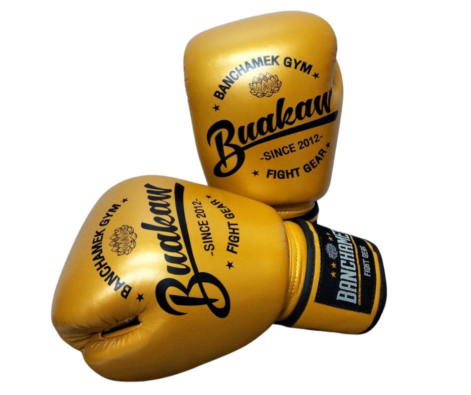 Buakaw Boxing Gloves BGL-W1 Gold