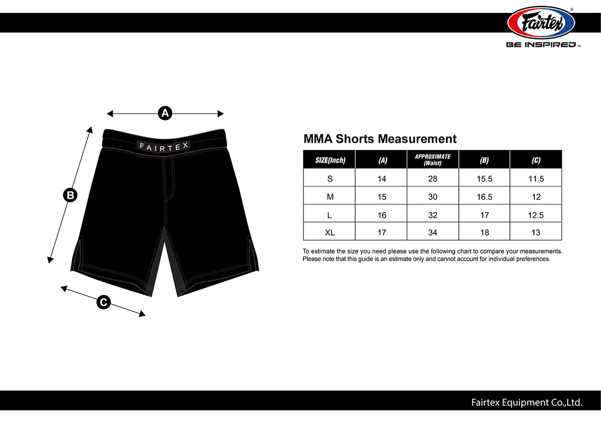 กางเกงบอร์ดขาสั้น Fairtex AB12 