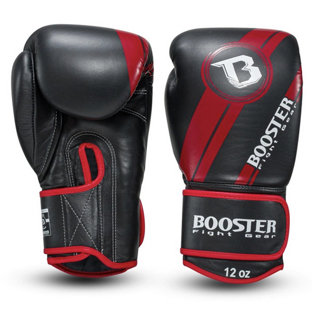 Booster Boxing Gloves BGLV3 Black Red