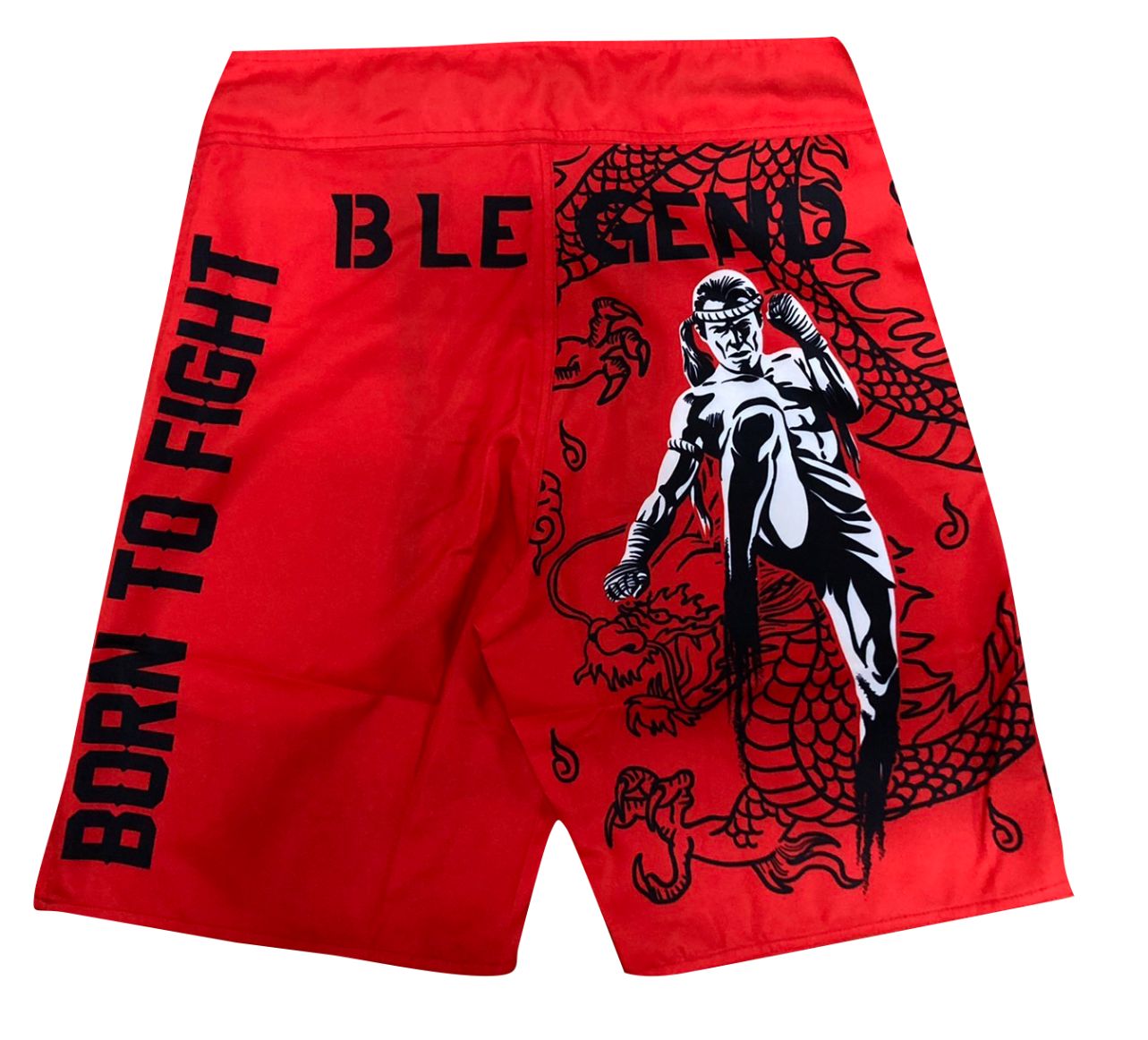 กางเกงขาสั้น Blegend MMA Red Passion