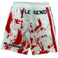 Blegend MMA Shorts Warrior White