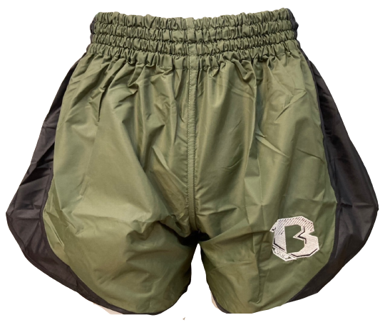 BOOSTER Boxing Shorts Retro Hybrid Khaki