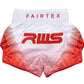 Fairtex X RWS Muaythai Short RWS02 White