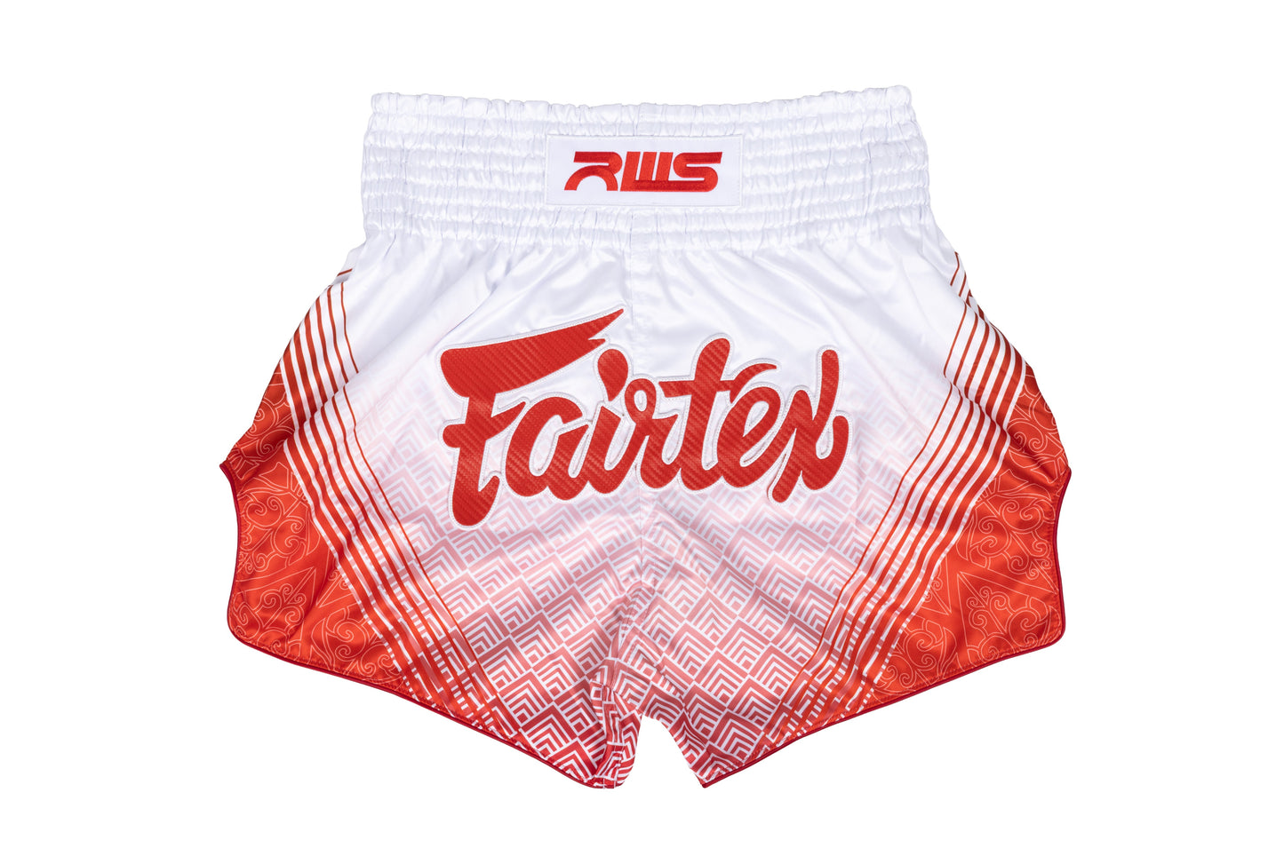 Fairtex X RWS Muaythai Short RWS02 White