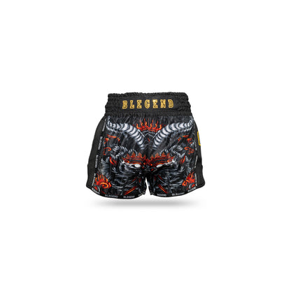 Blegend Muay Thai Short Diva Red