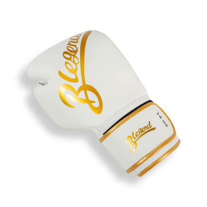 Blegend Boxing Gloves BGL32 Ultimate Velcro White