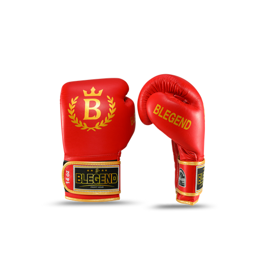 Blegend Boxing Gloves BGR Red