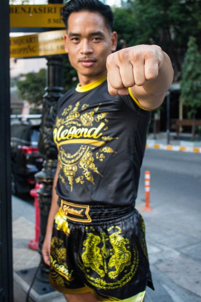 Blegend Muay Thai T-shirt Gold Tiger