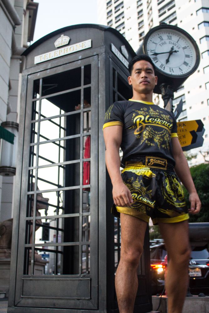 Blegend Muay Thai T-shirt Gold Tiger