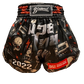 Blegend Boxing Shorts Black Skull