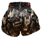 Blegend Boxing Shorts Black Skull