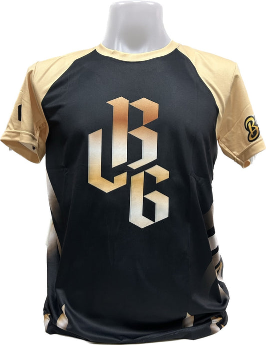 Blegend มวยไทย เสื้อยืดมวย Battle Star Gold