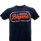 Blegend Muay Thai, Boxing T-shirt  Rebin Black Navy