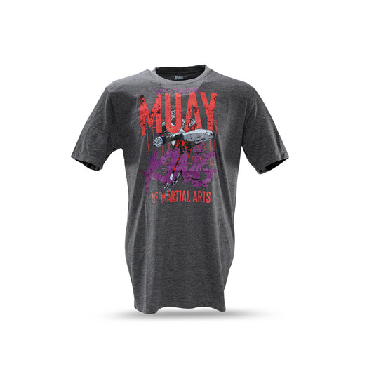 Blegend Muay Thai T-Shirt Erke Grey