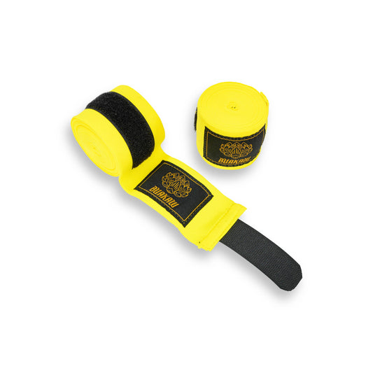 Buakaw Handwraps Yellow