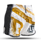 Booster Boxing Shorts BS White Gold