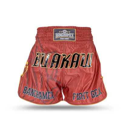 Buakaw Shorts BSH1 Red Gold