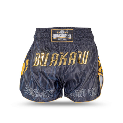 Buakaw Shorts BSH8 Black Gold