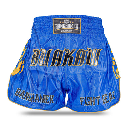 Buakaw Shorts BSH7 Blue Gold