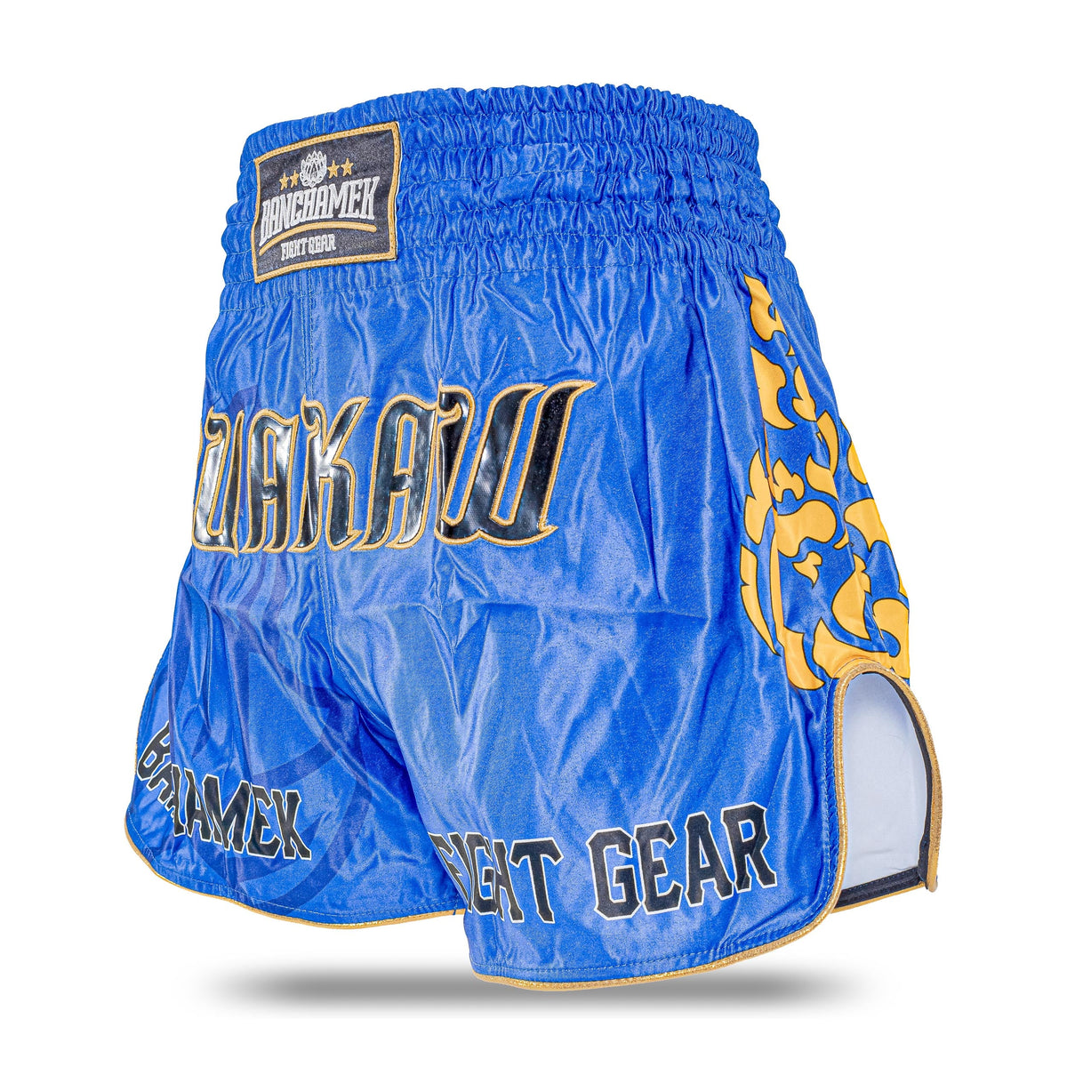 Buakaw Shorts BSH7 Blue Gold