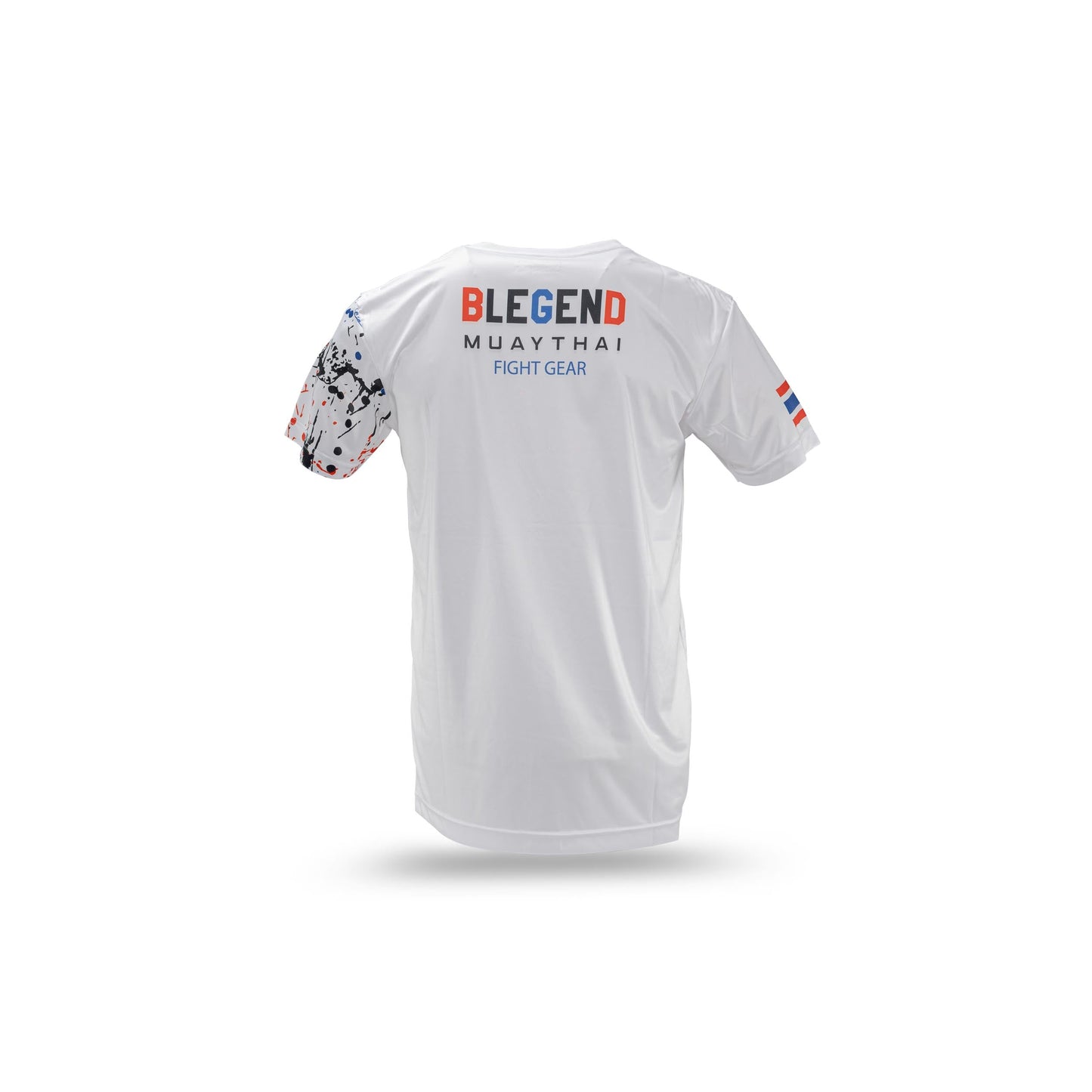 Blegend Thai Pride White Dry-Fit Muay Thai T-Shirt
