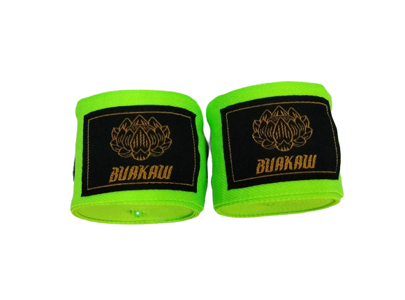 Buakaw Handwraps Light Green