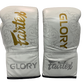 Fairtex Boxing Gloves BGLG3 Lace Up White