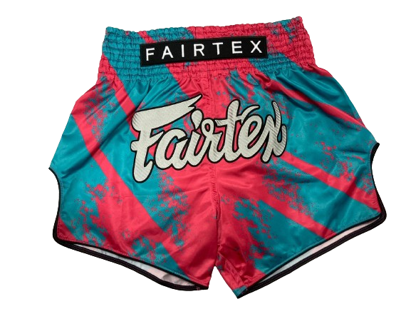 กางเกงมวยไทย Fairtex - BS1929 สีชมพูฟ้า