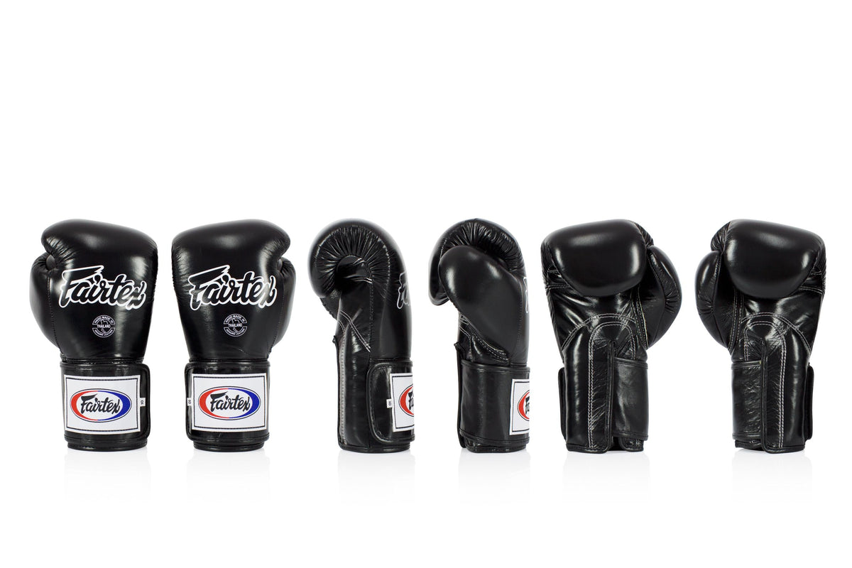 Fairtex BGV5 Black Sparring Boxing Gloves