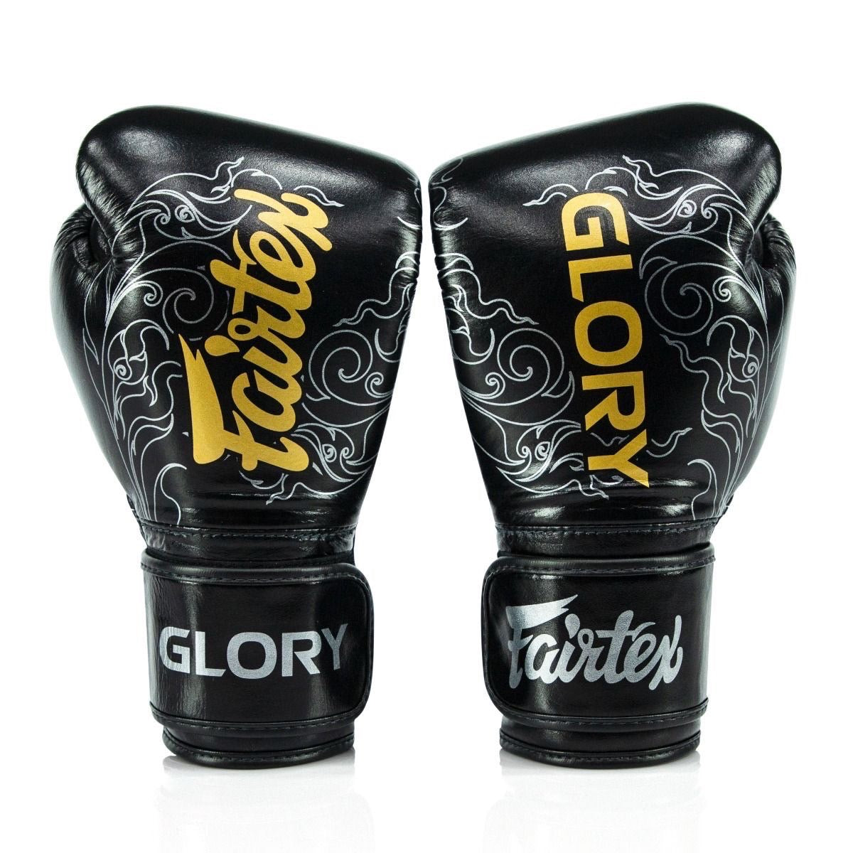 Fairtex Boxing Gloves Glory BGVG3 Valco Black Silver